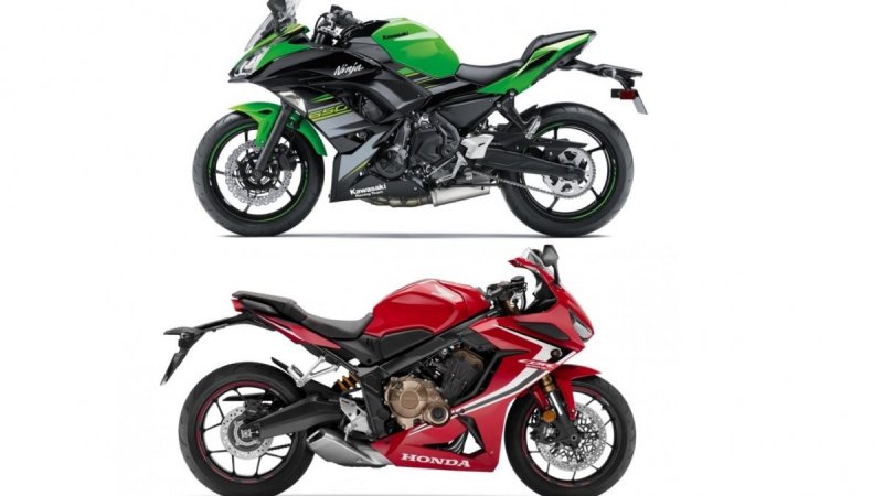 2019 Honda CBR650R vs Kawasaki Ninja 650 - Spec sheet comparo